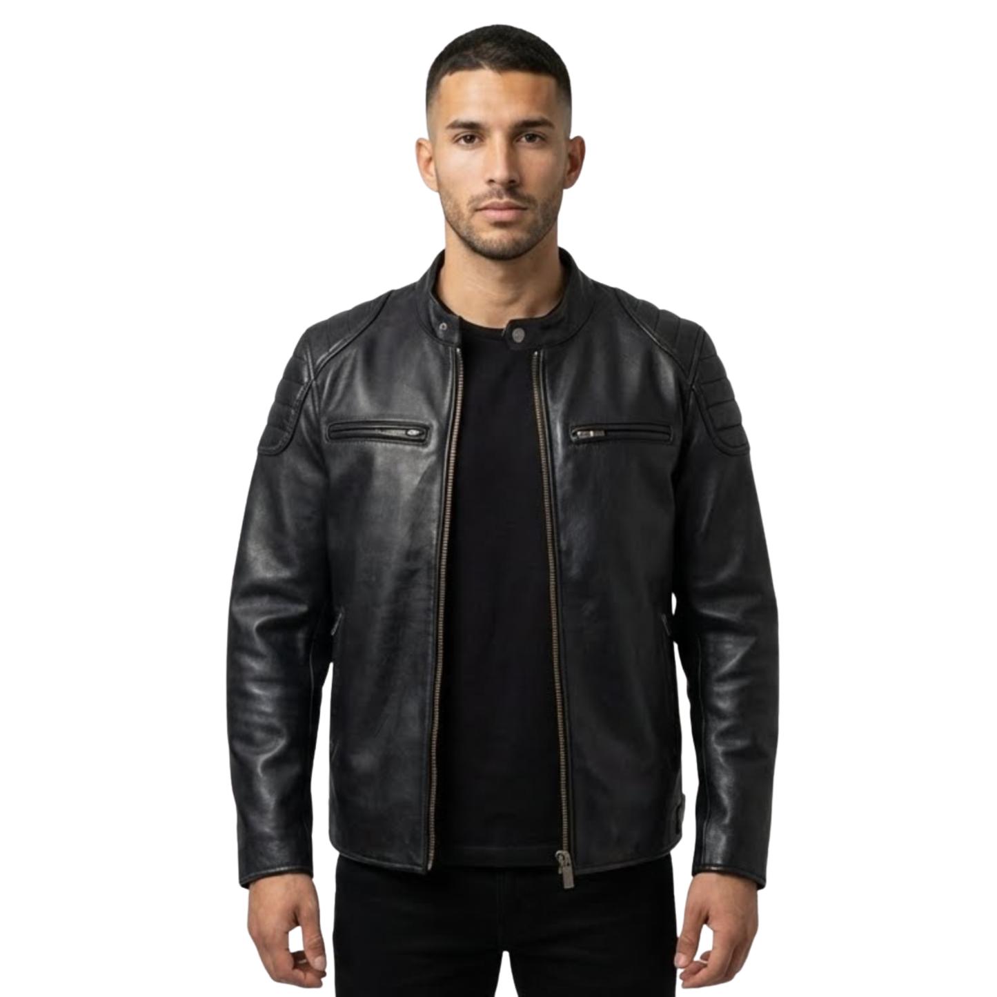 Ramón | Chaqueta Cuero Vintage