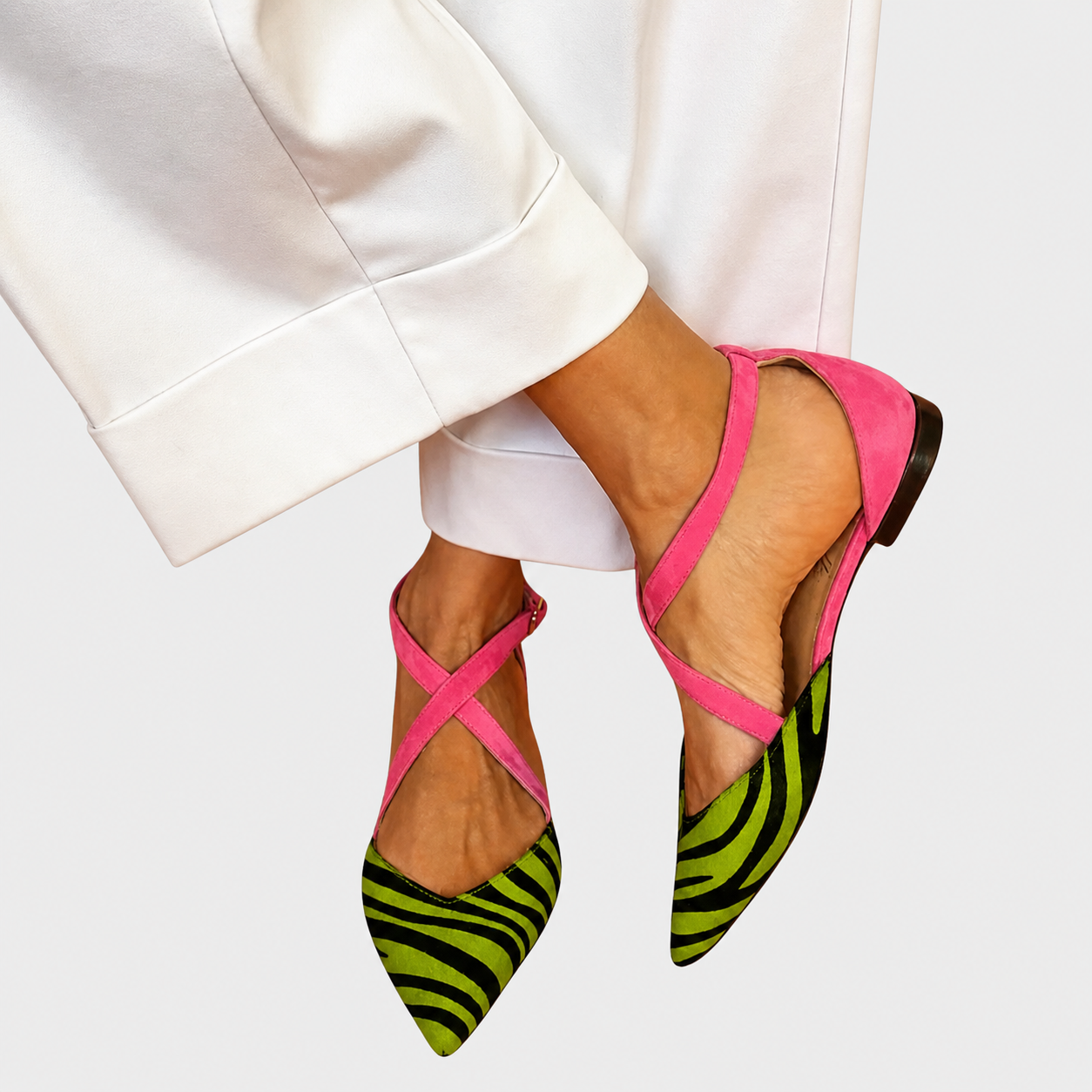 Emma | Mocasines Patrón Zebra