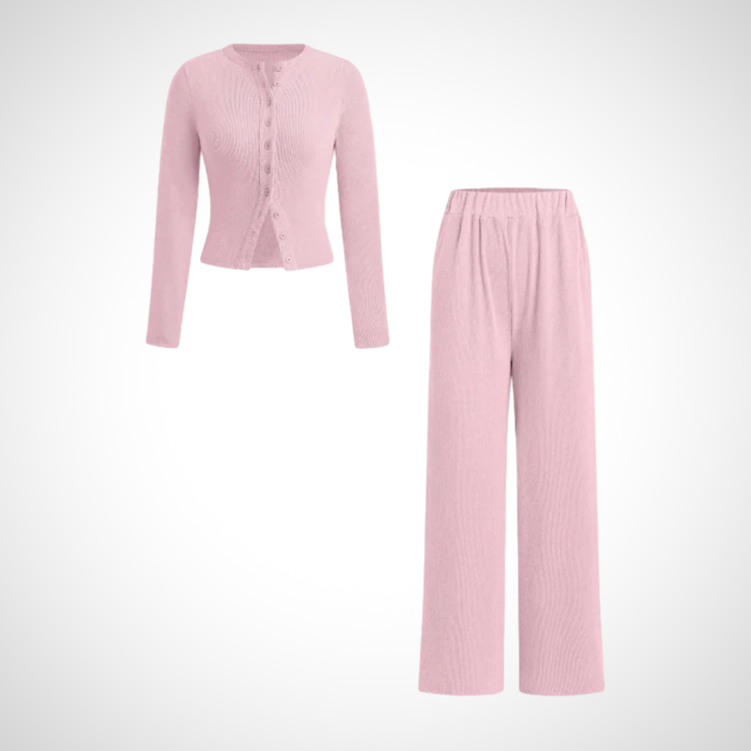 Hayley | Conjunto Dos Piezas Botones Chic