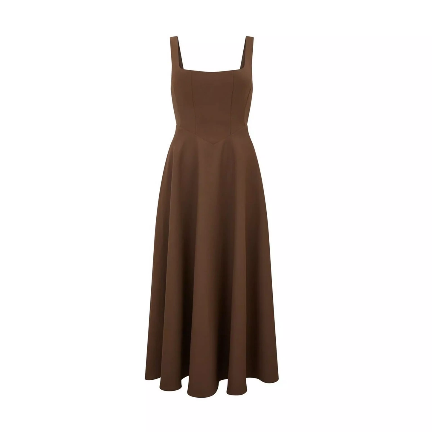 Jazmín | Vestido Midi de Corte Estructural