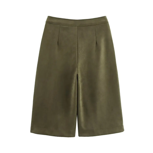 Carolina | Pantalón Oversized Estilo Ante