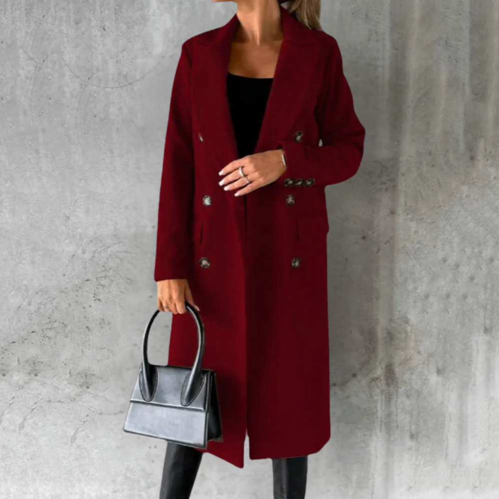 Abrigo Trench de Lana | Elegancia Urbana