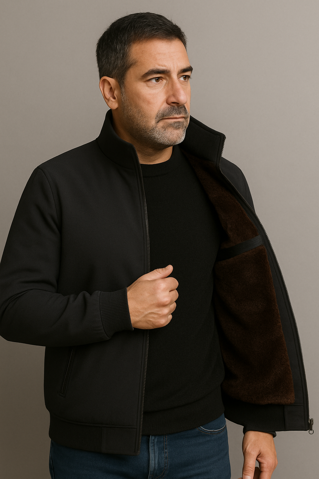 Nicolas | Chaqueta Térmica Impermeable con Forro Polar