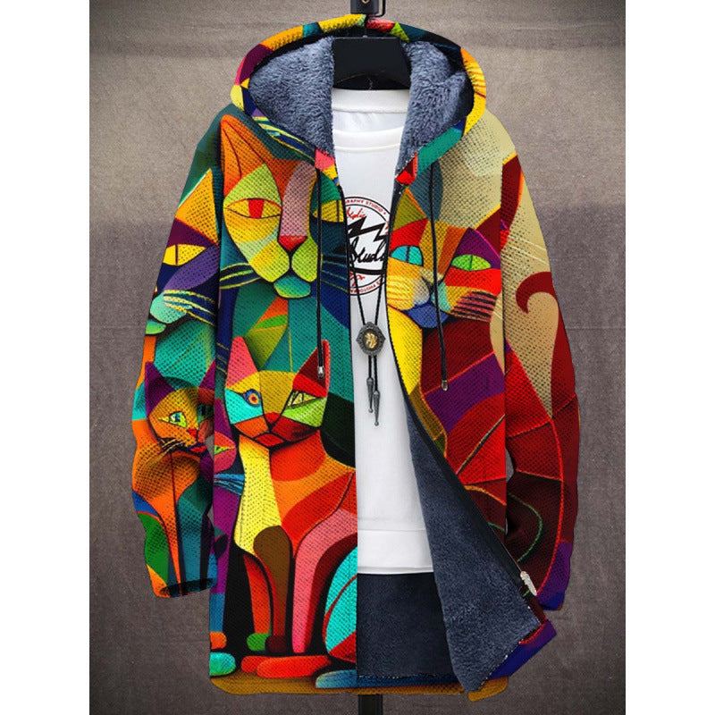 Elandra | Sudadera Chaqueta de Lujo con Inspiración Artística