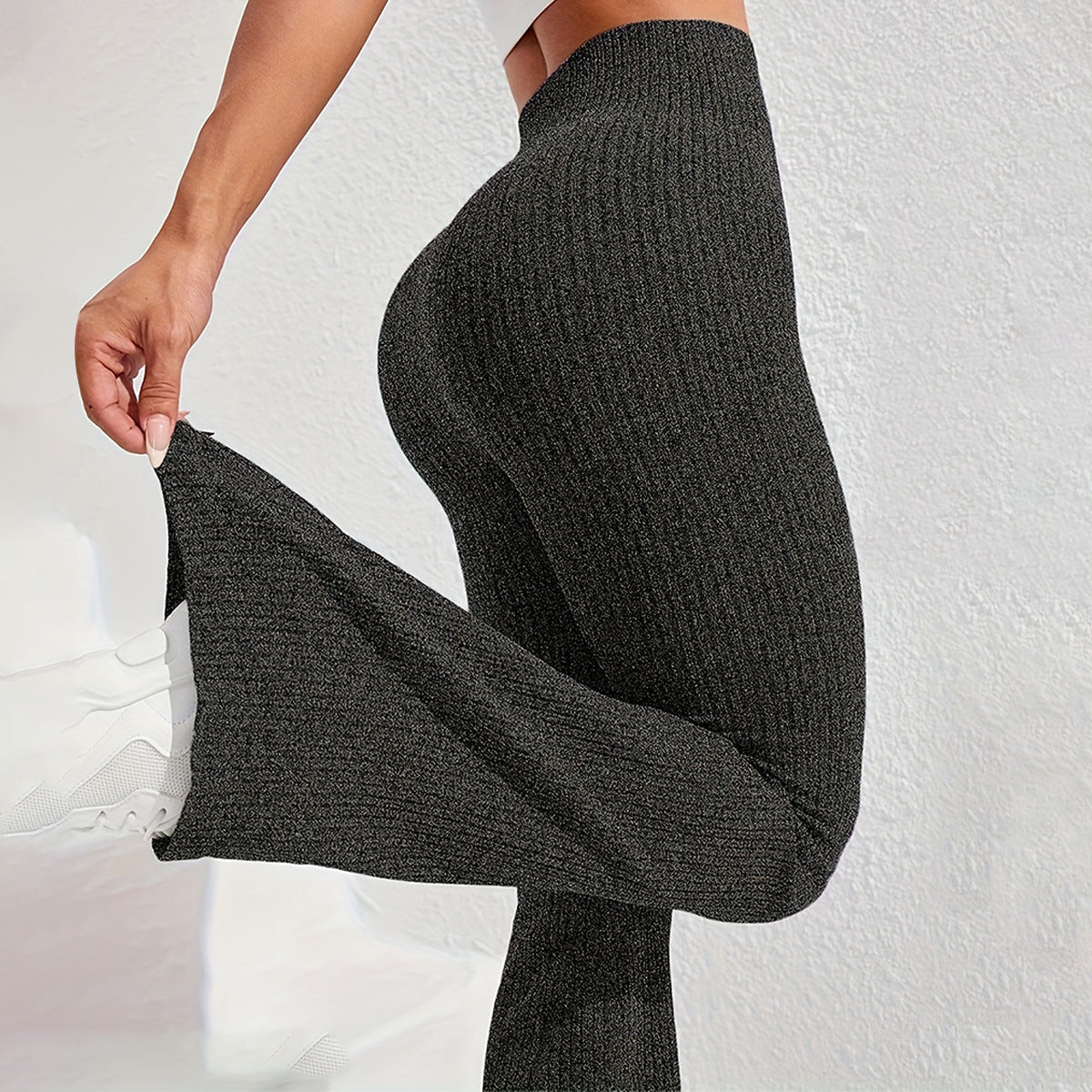 Pila | Pantalones de Yoga Acampanados de Talle Alto