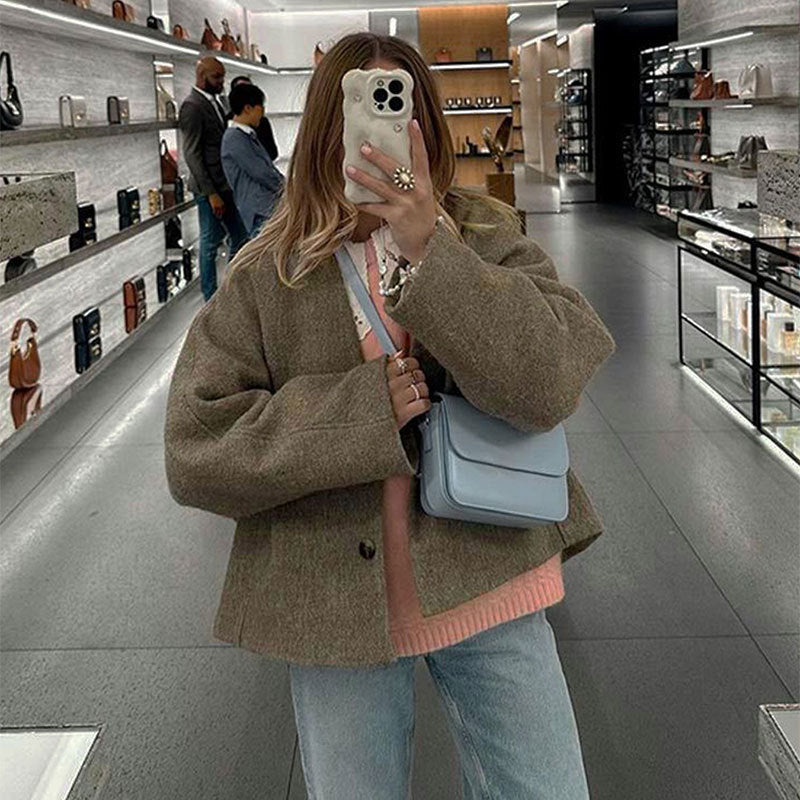 Gilda | Chaqueta Manga Larga Botones Elegante