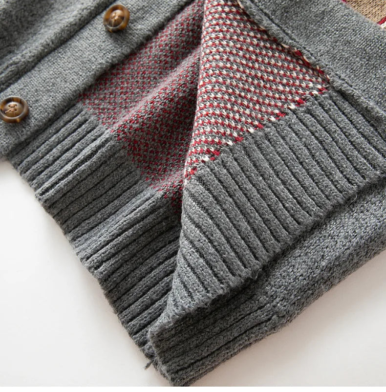 Antonio | Cárdigan de Lana Estilo Western Brooks