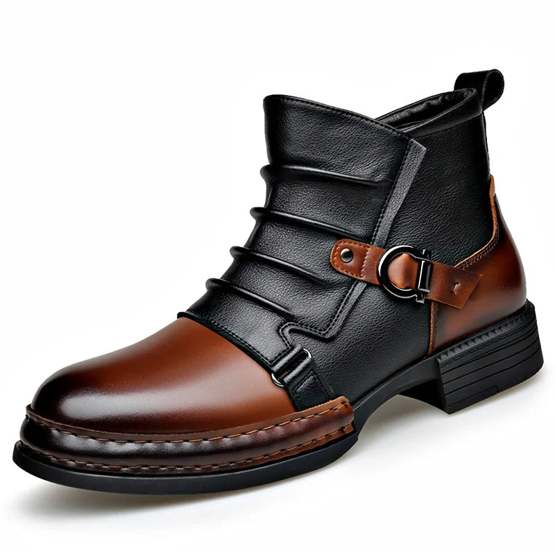 Briggs | Botas de Piel Auténtica Italiana