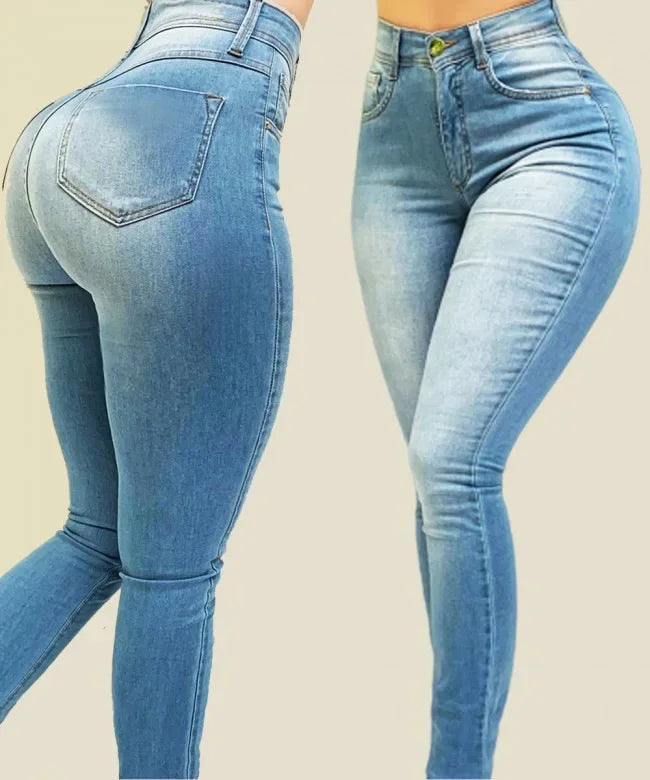 Réjeanne | Jeans Skinny Elásticos de Ajuste Perfecto