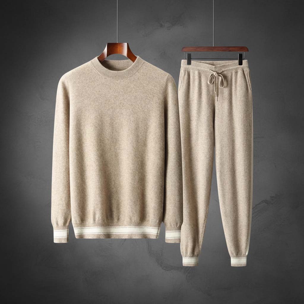 Emory | Conjunto Cashmere Cuello Redondo