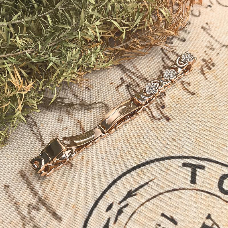 Monique | Brazalete Cobre Magnético Elegante