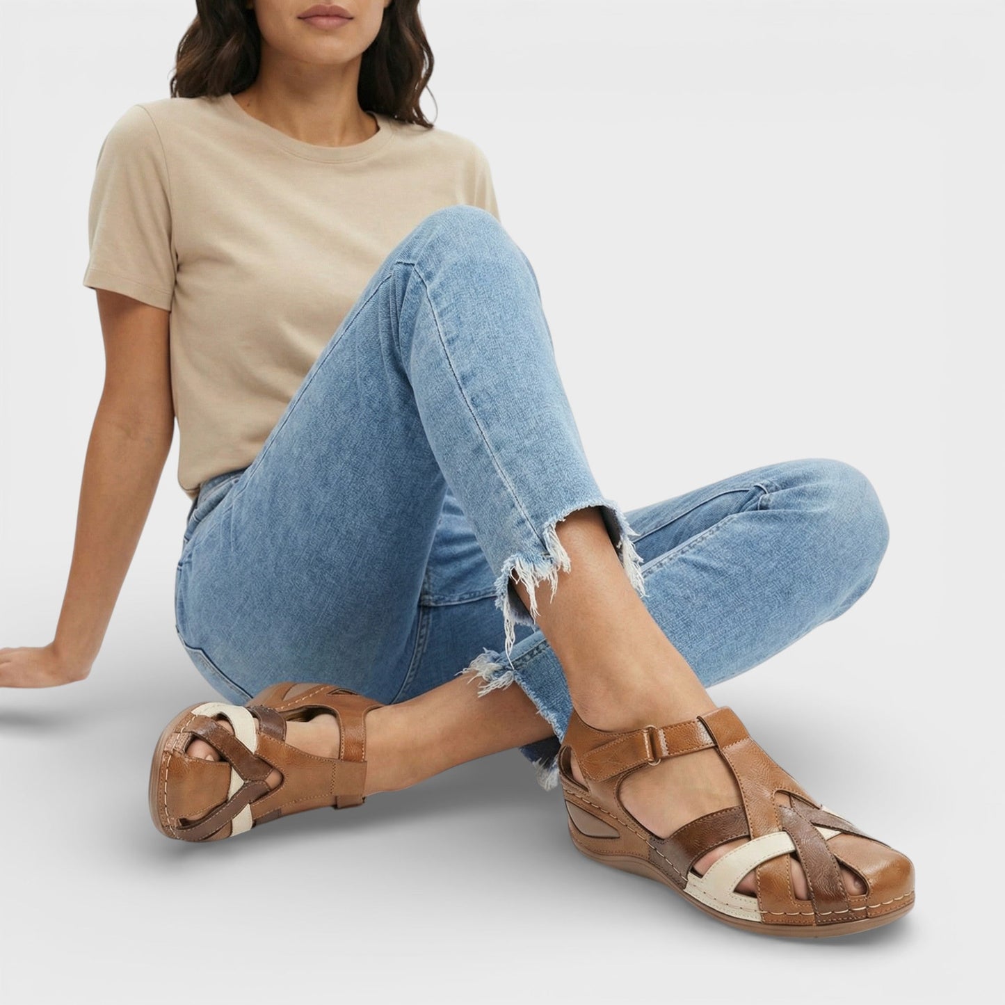 Sandalias Ortopédicas Vintage Mujer Cómodas