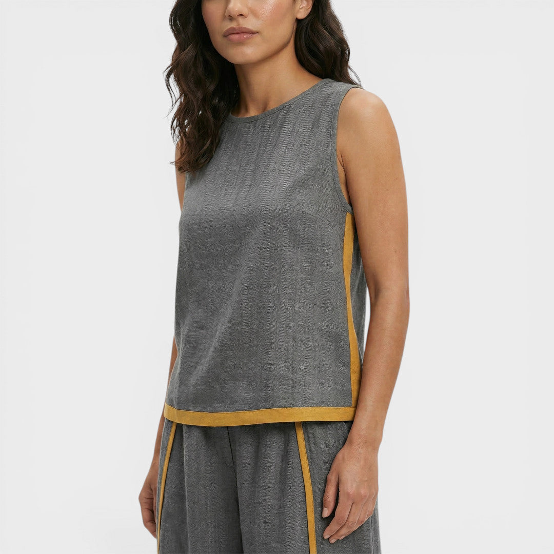 Conjunto Dos Piezas Mujer Color Block