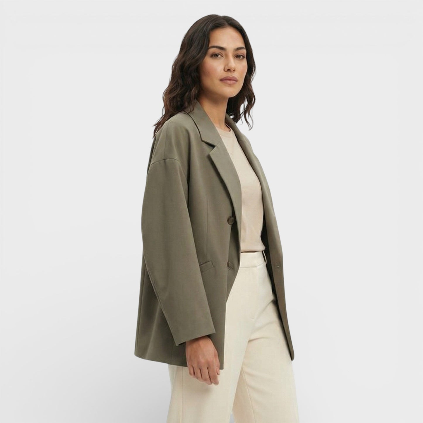 Blazer Oversize Vintage Mujer