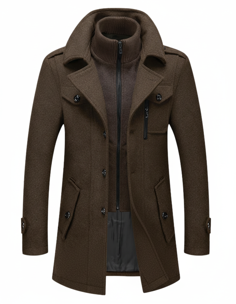 Ángelo | Abrigo Cálido y Elegante