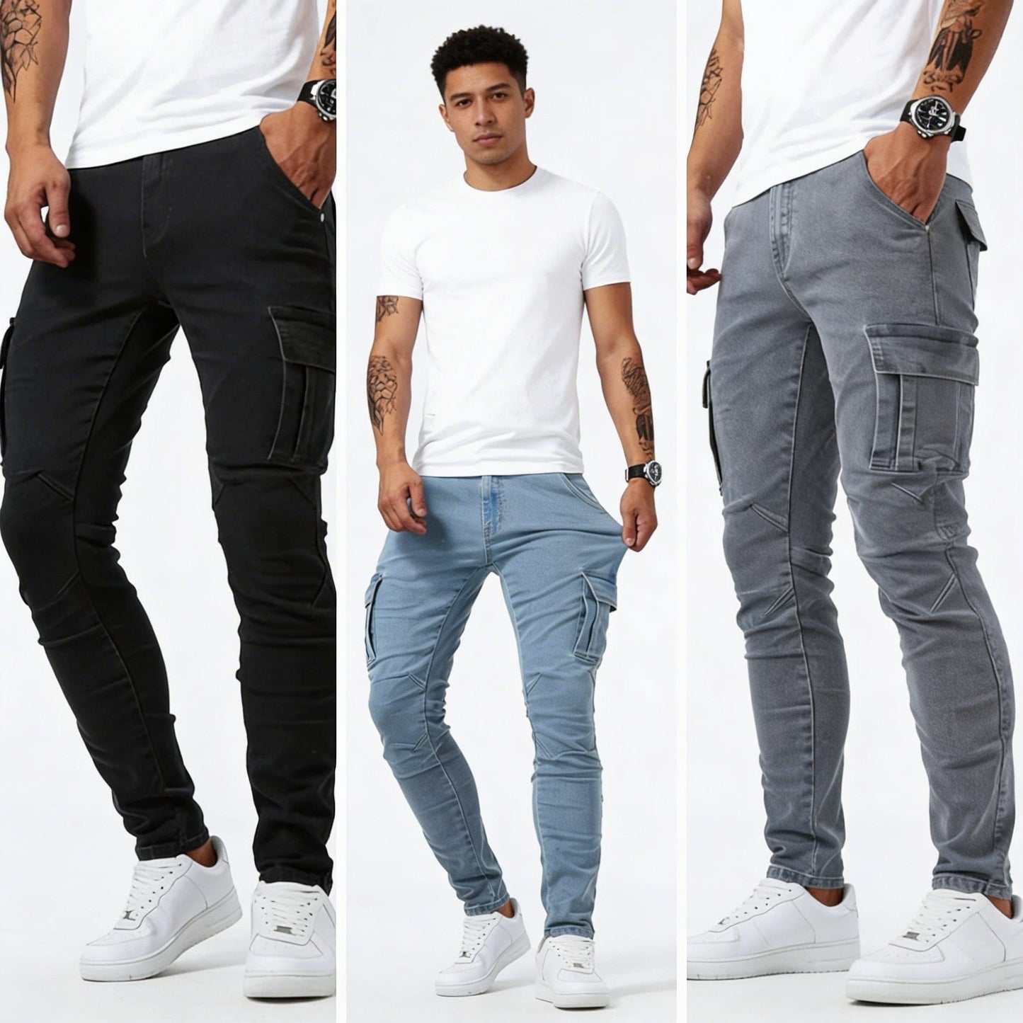 Bruno | Cargo Jeans Modernos