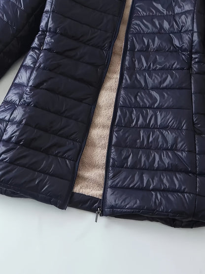 VICKY | Chaqueta Acolchada Forrada de Forro Polar Acogedora