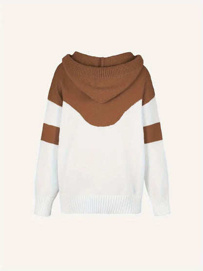 Ríona | Sudadera Capucha Bicolor
