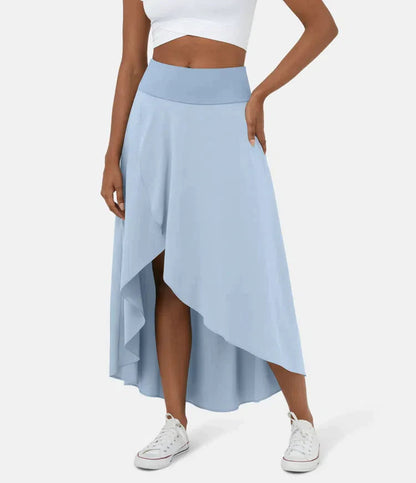 Amelie | Falda Midi Capeada Elegante