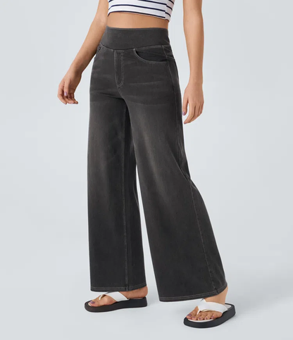 Solène | Jeans de Ajuste Relajado y Pierna Ancha