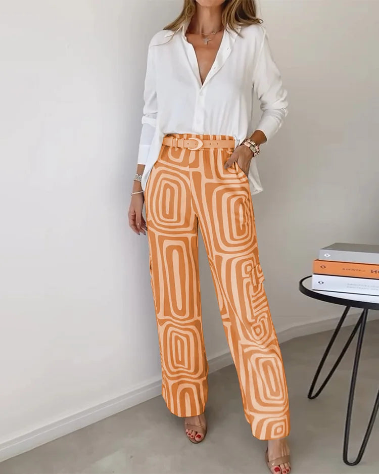 Arena | Conjunto Elegante Pantalón Blusa