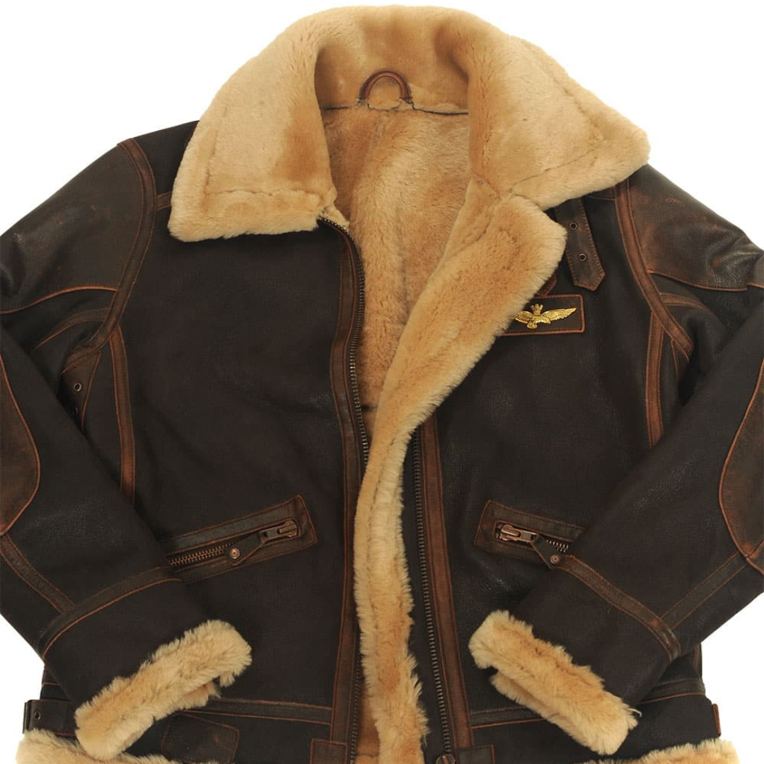 Maverick | Chaqueta Piloto Piel Cálida