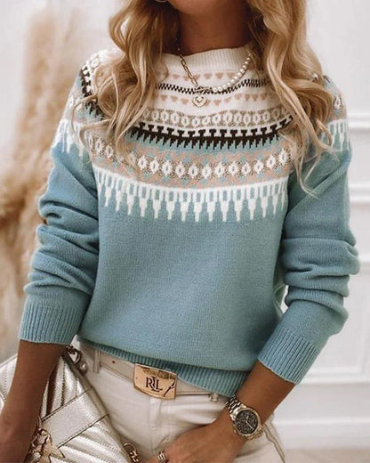 Avery | Suéter de Punto Fair Isle