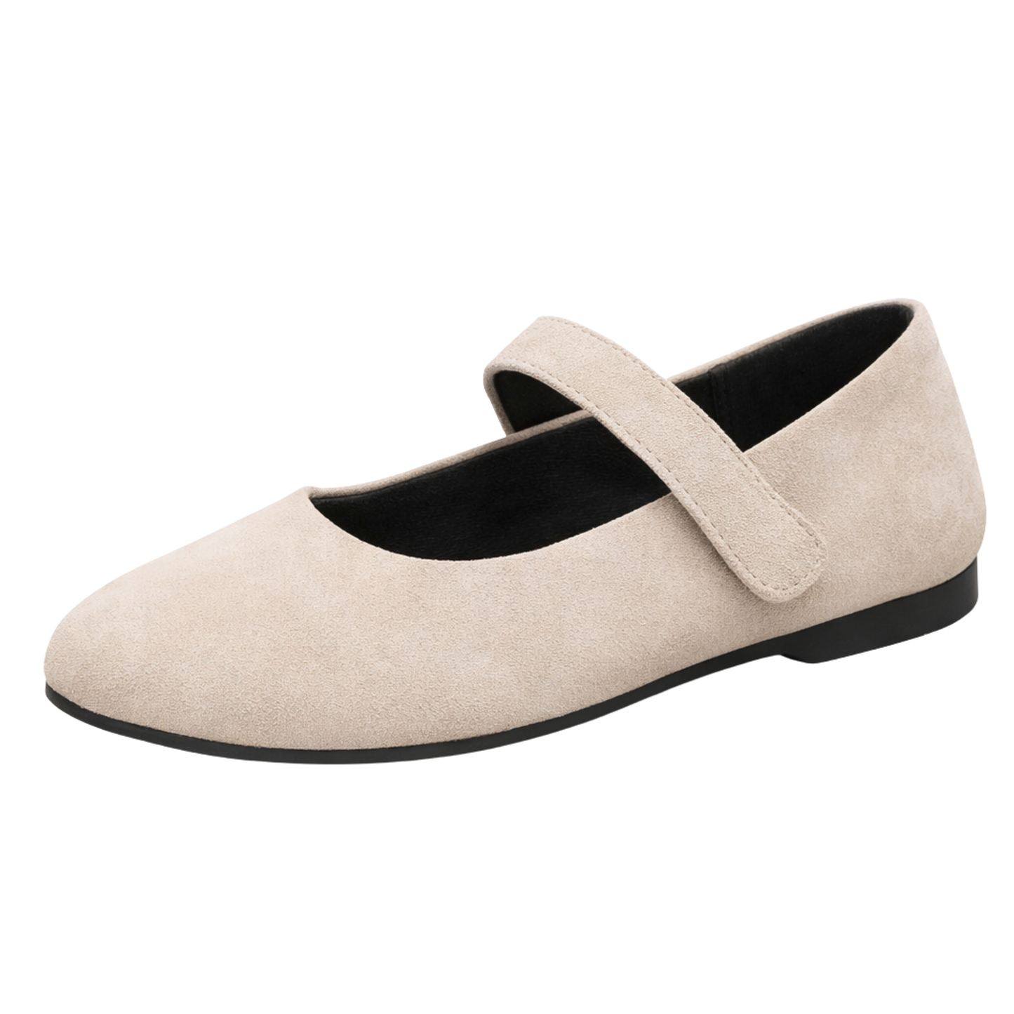 Cayetana | Bailarina Mary-Jane de Tacto Terciopelo