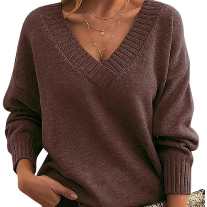 Lillian | Jersey Ligero con Cuello en V