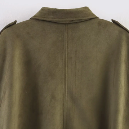 Isabella | Chaqueta Estilo Retro Ante