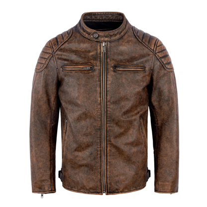 Ramón | Chaqueta Cuero Vintage