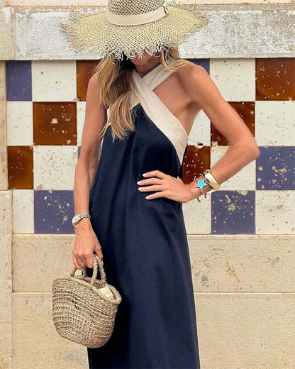 Millen | Vestido Elegante con Escote Cruzado