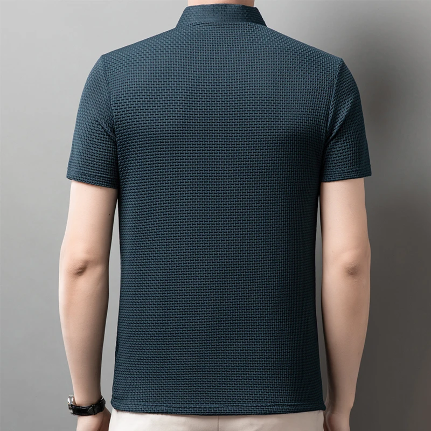 Silvio | Polo Waffle Slim Fit