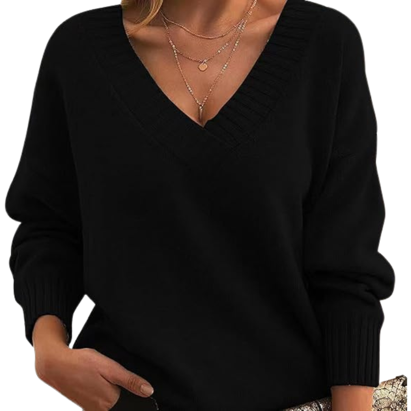 Lillian | Jersey Ligero con Cuello en V