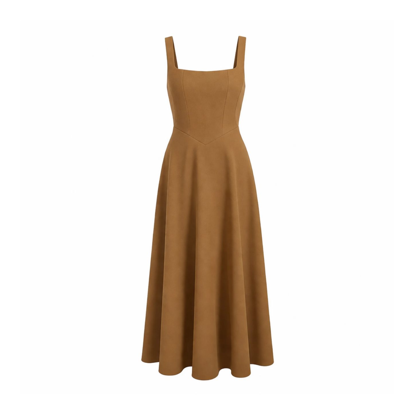 Jazmín | Vestido Midi de Corte Estructural