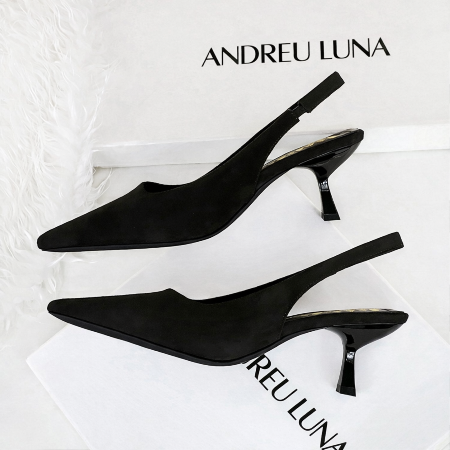 Isabel | Zapato Slingback de Tacón