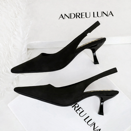 Isabel | Zapato Slingback de Tacón