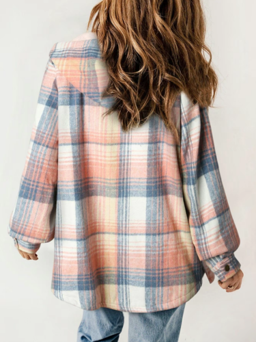 HANNAH | Chaqueta de Cuadros Elegante