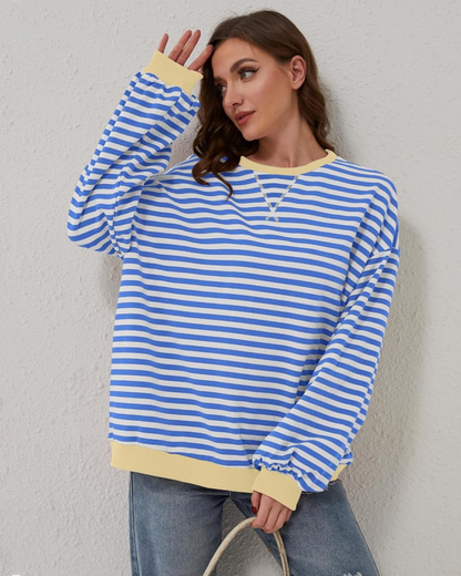 Roxanne | Sudadera Oversize a Rayas