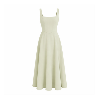 Jazmín | Vestido Midi de Corte Estructural