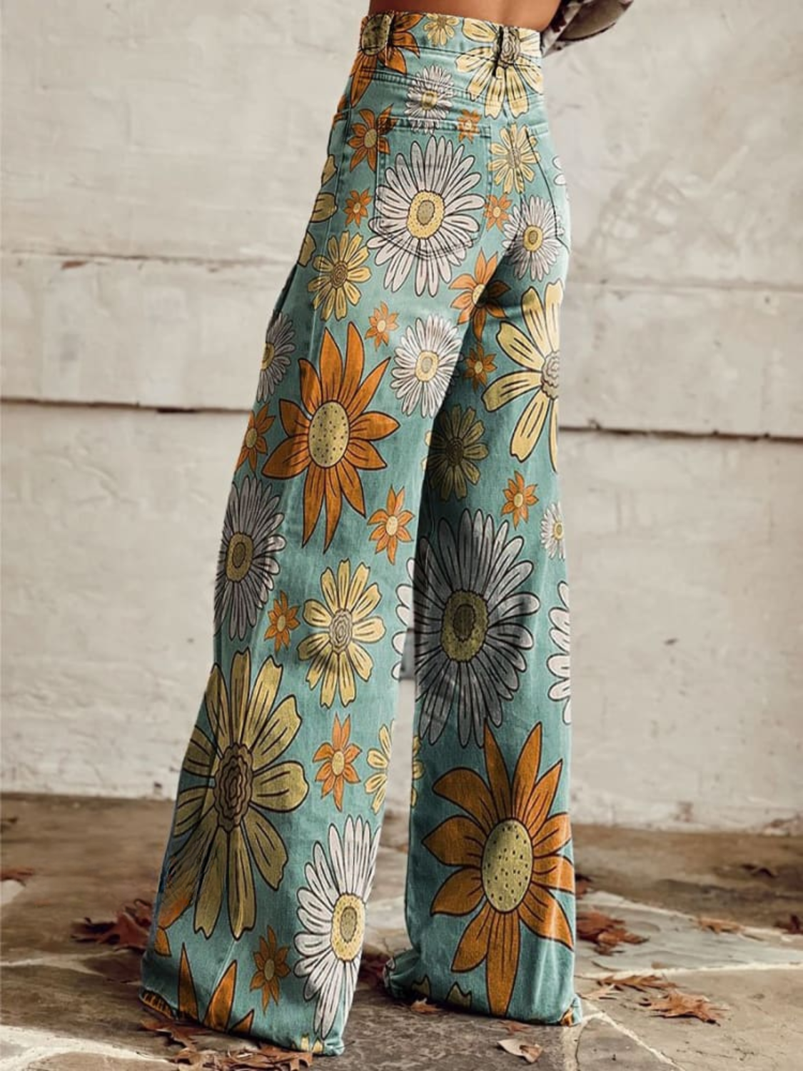 Cirilla | Pantalones Palazzo Florales
