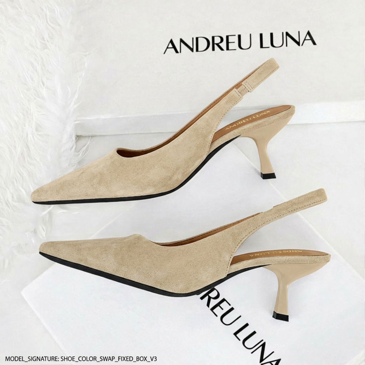 Isabel | Zapato Slingback de Tacón