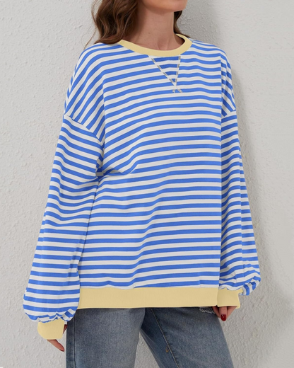 Roxanne | Sudadera Oversize a Rayas