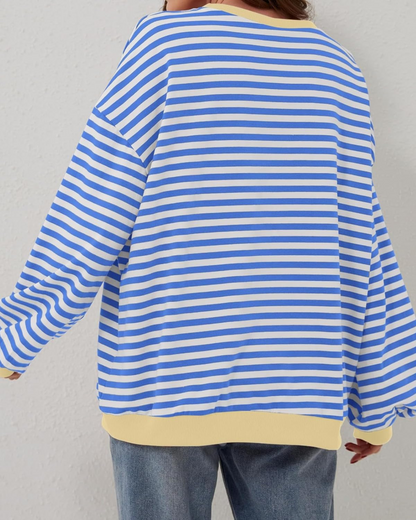 Roxanne | Sudadera Oversize a Rayas