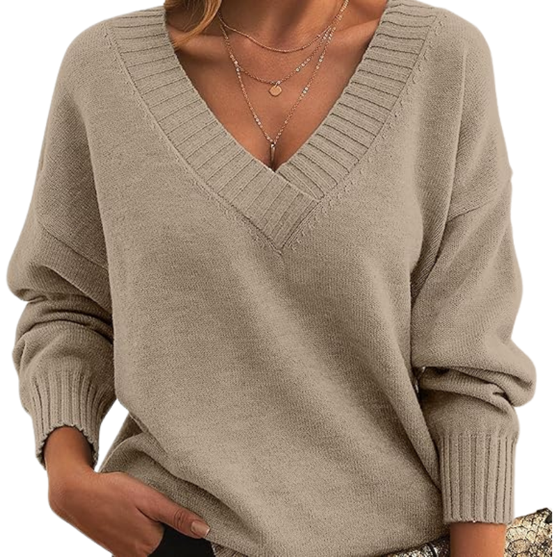 Lillian | Jersey Ligero con Cuello en V