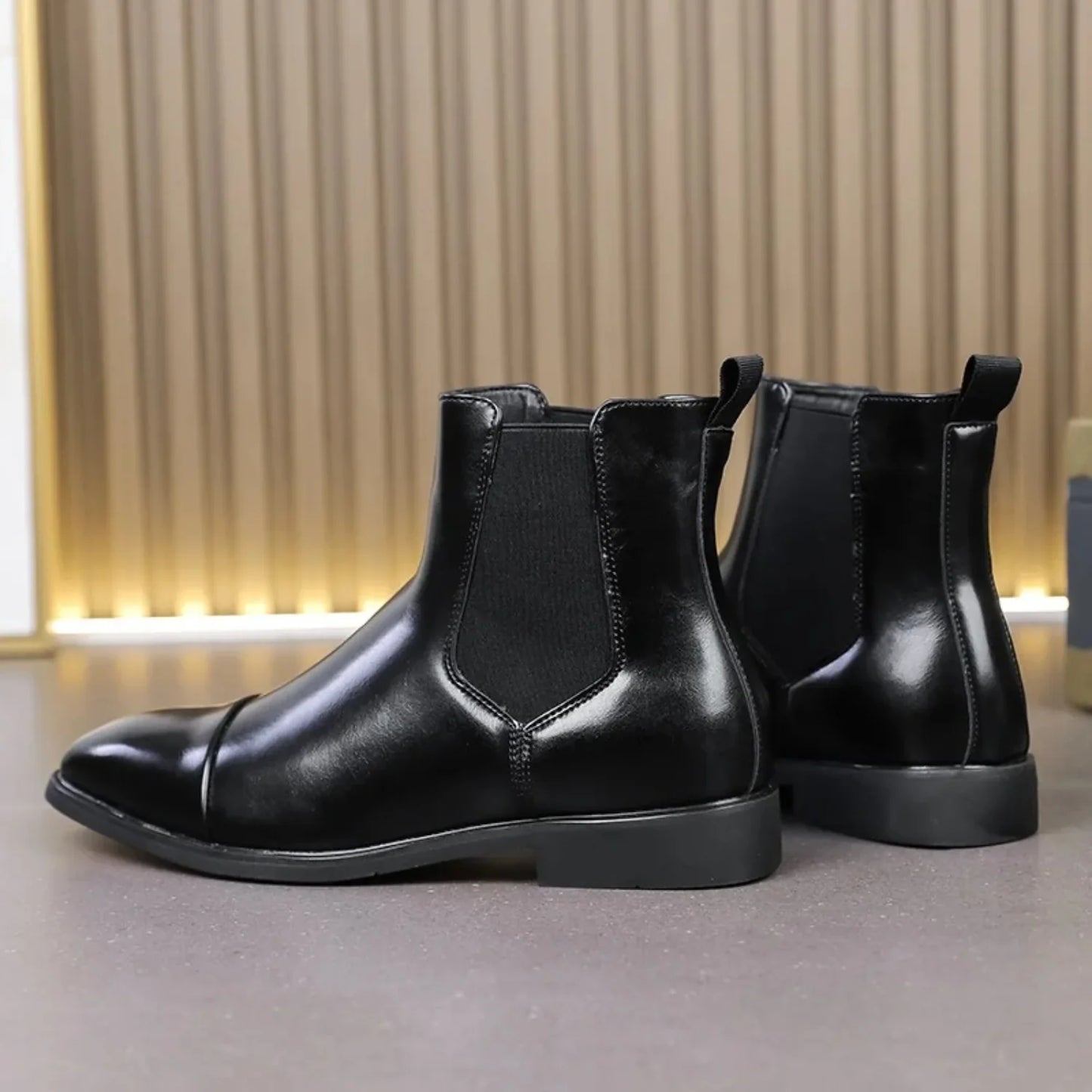 Belucio | Botas Chelsea de Piel