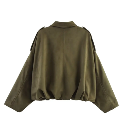 Isabella | Chaqueta Estilo Retro Ante