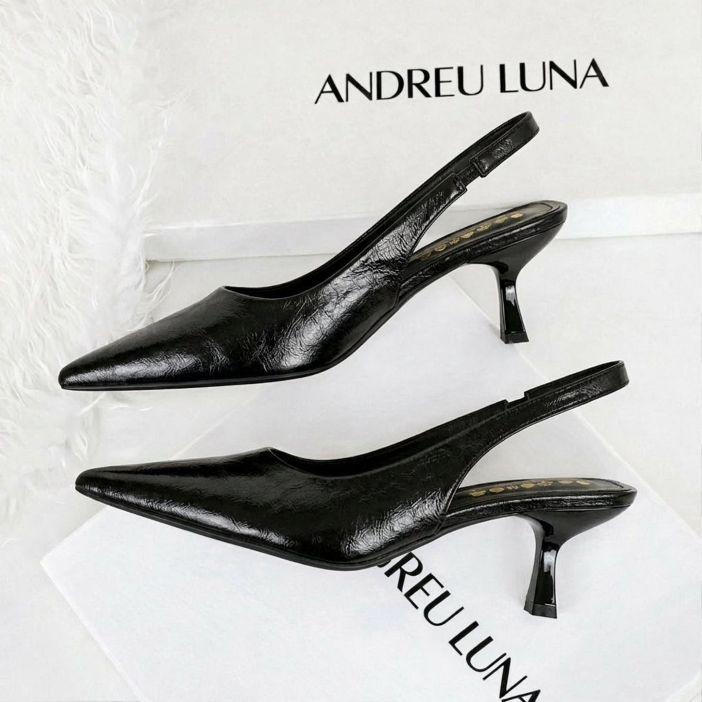 Isabel | Zapato Slingback de Tacón