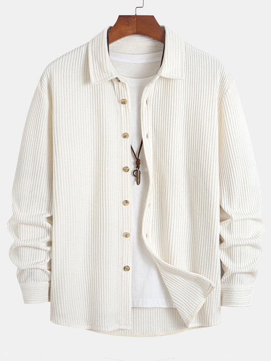 Rodrigo | Camisa de Botones con Textura de Gofre