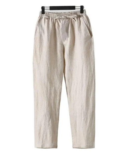 Lorenzo | Pantalón de Lino Premium